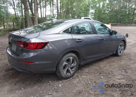 2019 Honda Insight Lx z USA, uszkodzony, nr VIN 19XZE4F11KE023636